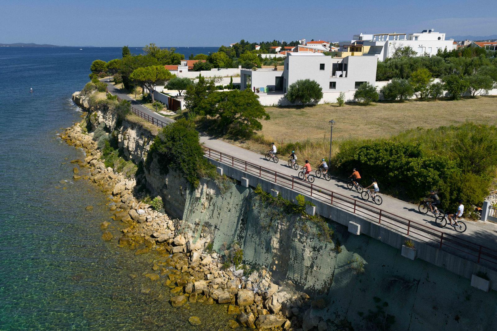 Zadar coastline